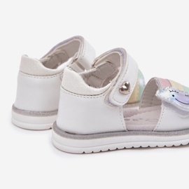 EVento Dječje sandale na čičak, bijele boje bijela 2