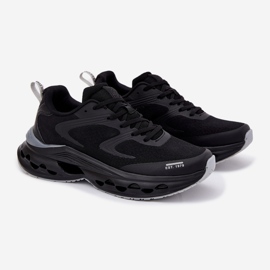 Big Star Muške sportske cipele na velikoj zvijezdi RR174022 Hi-Polish platforma Black System crna 1