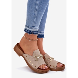 Inblu Ženske papuče za antilop uBlu tf0002K bež 1