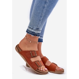 Ženski profilaktički flip flaps inblu aa000068 naranča narančasta 1