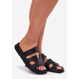 EVento Ženske papuče od pjene crno crna 1