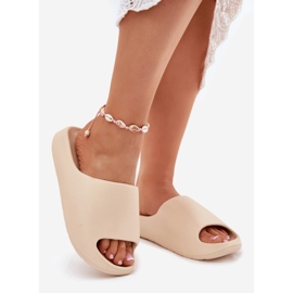 Ženske pjene lepršave bež 1