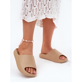 Ženska pjena leprša tamna bež 2