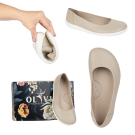 Olivier Bosone žene minimalističke pumpe skliznule su 1771pol bež 2