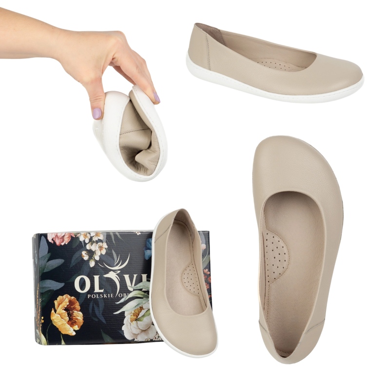 Olivier Bosone žene minimalističke pumpe skliznule su 1771pol bež 2