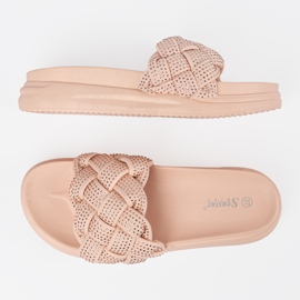 Seastar Ružičasti flip jahuri s kristalima ružičasta 1