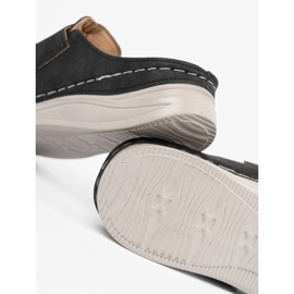 Seastar Crni okretni lepci s punim nosom i kopčom crna 1