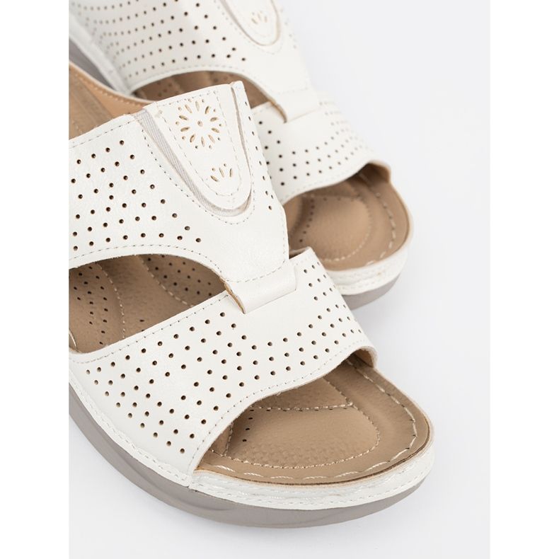 Seastar Bijeli udoban rez -out flip flops bijela 2