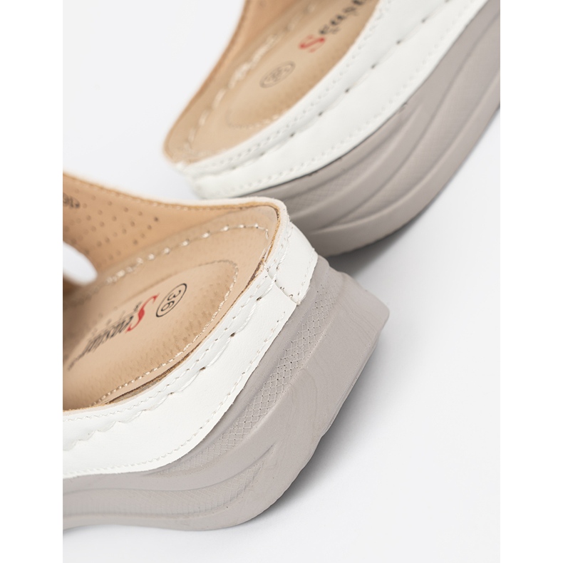 Seastar Bijeli udoban rez -out flip flops bijela 1