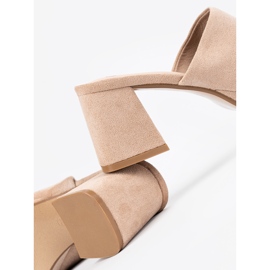 Seastar Bež ženske visoke potpetice 1