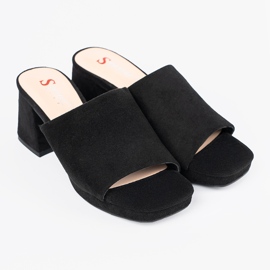 Seastar Ženske crne visoke potpetice crna 1