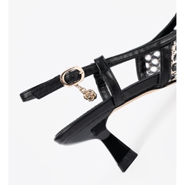 Goodin Crne otvorene pumpe crna 1