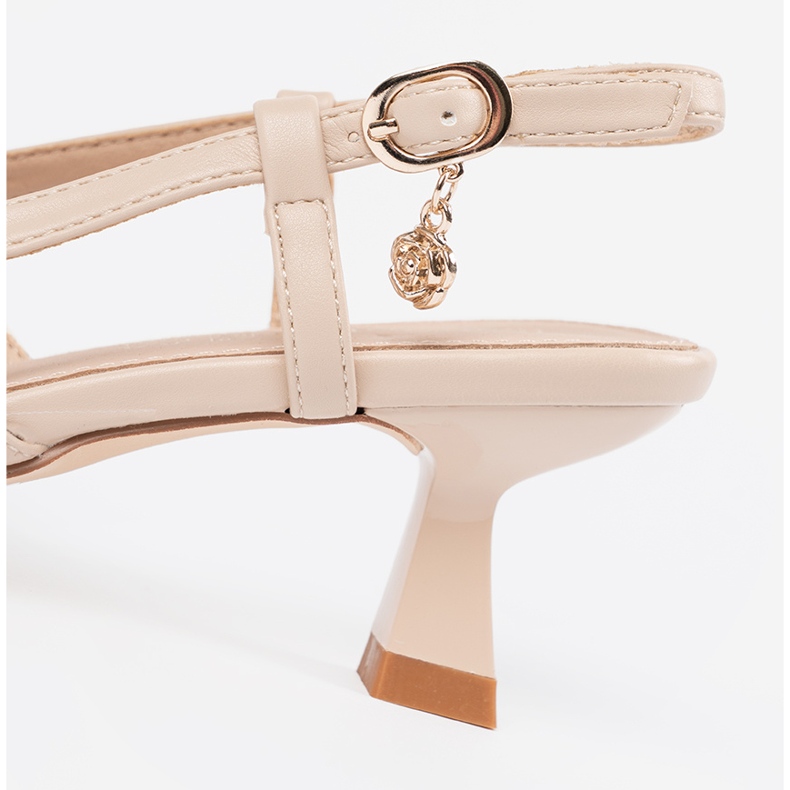 Goodin Pumpe s laganim otvorenim otvorenim putem bež 2