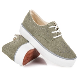 Kylie Tenisice s kristalima zelena 2