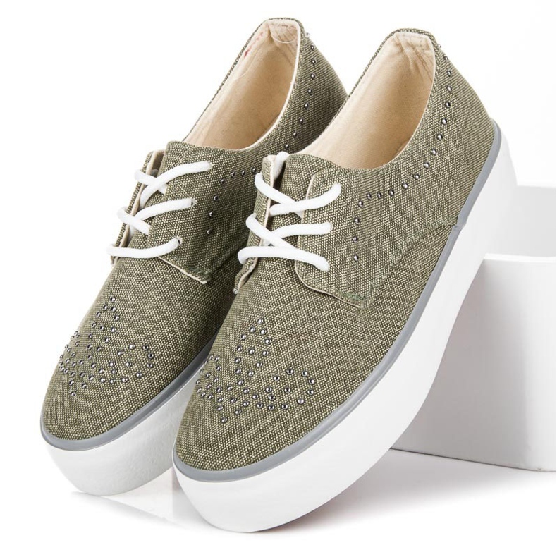 Kylie Tenisice s kristalima zelena 1