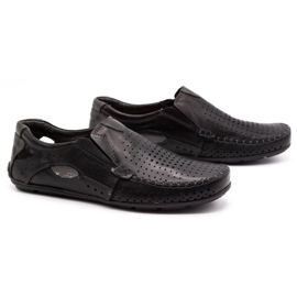 Olivier Muških Loafers 901 za ljetno crno lice 2