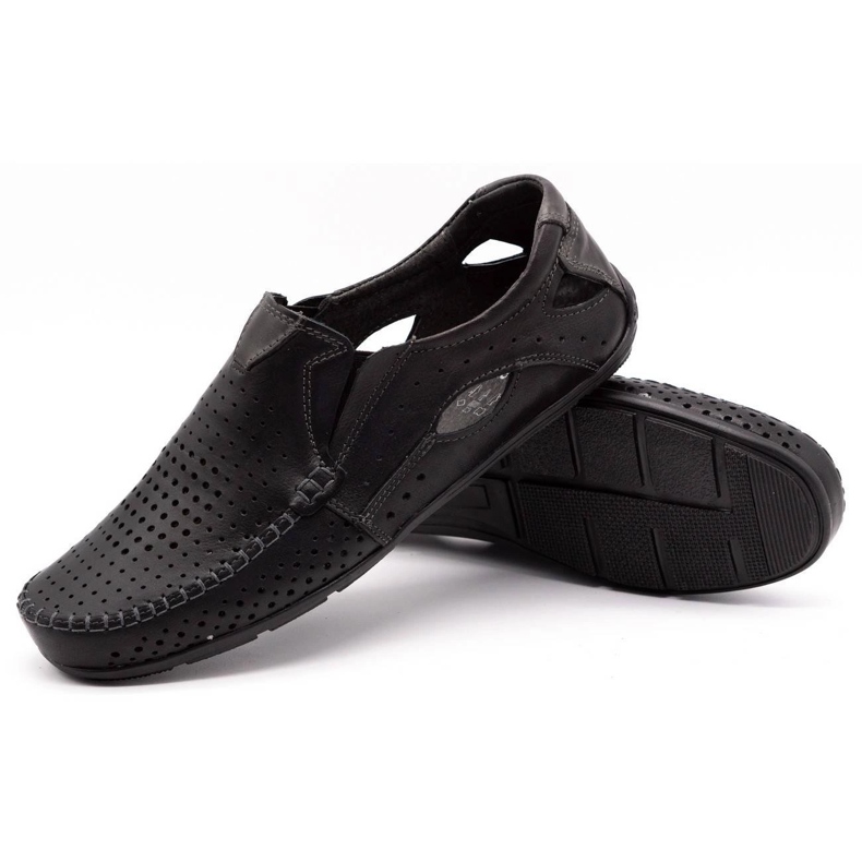 Olivier Muških Loafers 901 za ljetno crno lice 3