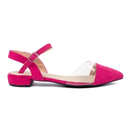 Goodin Ružičaste ženske sandale s natkrivenim prstima ružičasta 2