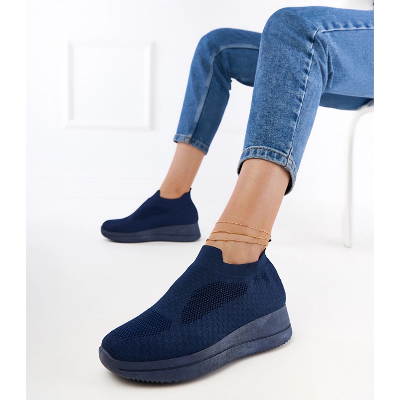 Mornarsko plave plave tenisice plava 2