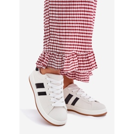 Ženske tenisice Sportske cipele s Eco Leathe White bijela 1