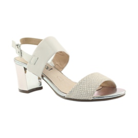 Caprice sandale ženske cipele 28302 smeđa žuta boja 1