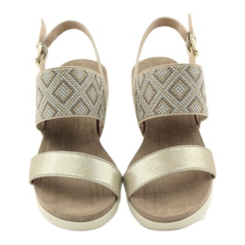 Caprice sandale ženske cipele 28604 bež 4