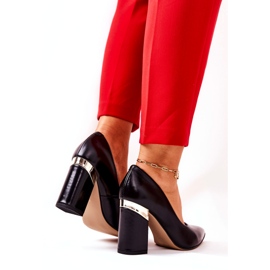 Lewski Shoes Kožne cipele Lewski 3117 crne 4