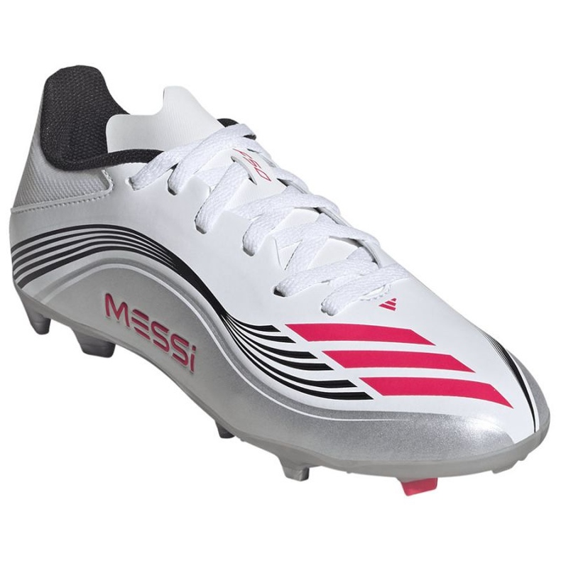Adidas F50 Messi League FG/MG JP7454 nogometne cipele bijela 2