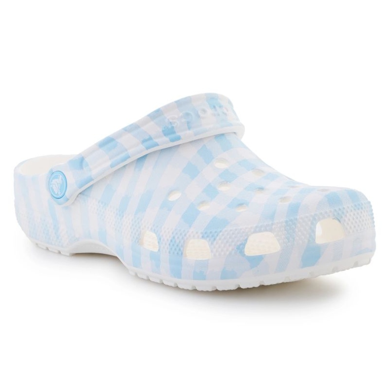 Crocs Classic Gingham Clog 211006-16S flip-flops bijela 1