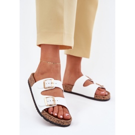 EVento Ženski klip s ekološkim kopčama bijela koža 2