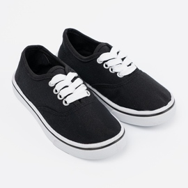 Klasične tenisice crne djece crna 2