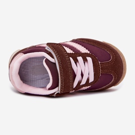 Dječje tenisice sportske cipele za čičak smeđa 2