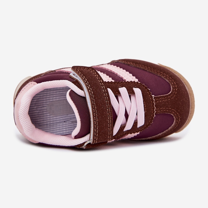 Dječje tenisice sportske cipele za čičak smeđa 2