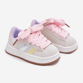 Tenisice tenisice sportske sportove multikolor čičak bež 1