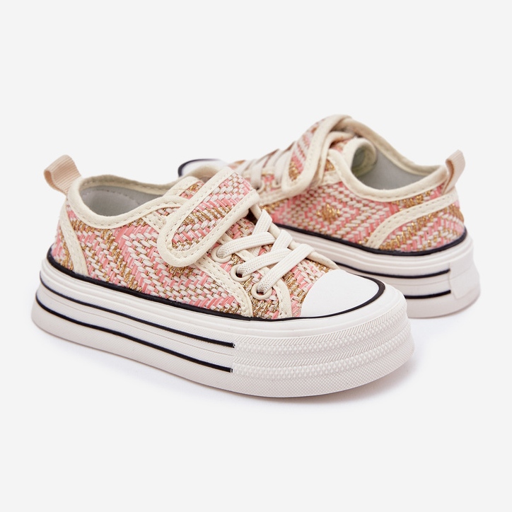 Djevojke ružičaste tenisice čičak ružičasta 2