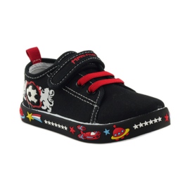 American Club Američke tenisice tenisice kožni uložak crvena crno bijela 1