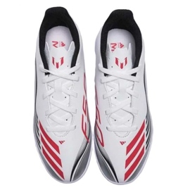 Adidas F50 Messi Club u nogometnim cipelama JP7452 bijela 1