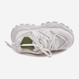 Sportske cipele s bijelim dječjim tenisicama bijela 2