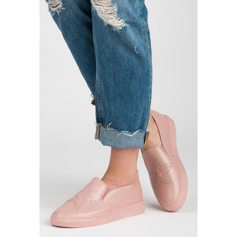 Ružičasti natikači sa zvijezdom ružičasta 2