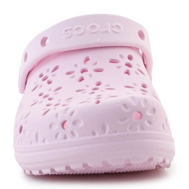 Crocs Classic Cvjetni izrezani kluc 210927-6W ružičasta 2