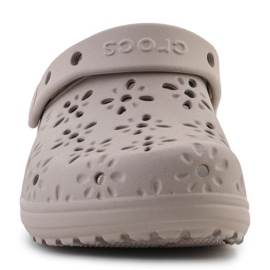 Crocs Classic Cvjetna izrezana klompa 210927-214 bež 2