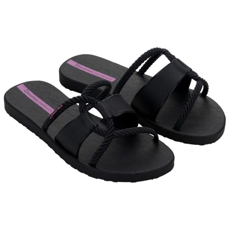Ženska Ipanema Diversa Slidel 27232 BG830 Crni flip -flops crna 1