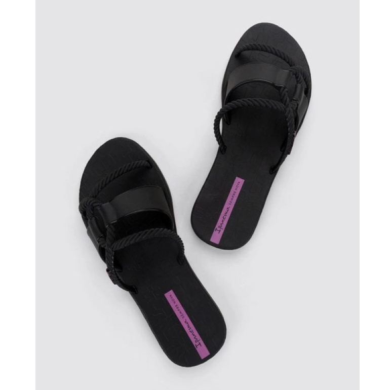 Ženska Ipanema Diversa Slidel 27232 BG830 Crni flip -flops crna 4