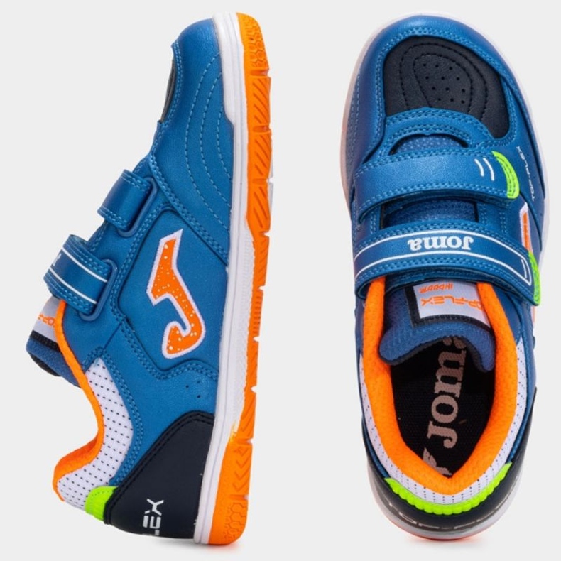 Joma Top Flex 2504 u nogometnim cipelama TPJW2504INV plava 1