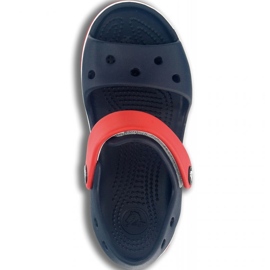 Crocs Crocband sandale za djecu 12856 485 bijela crvena plava 2