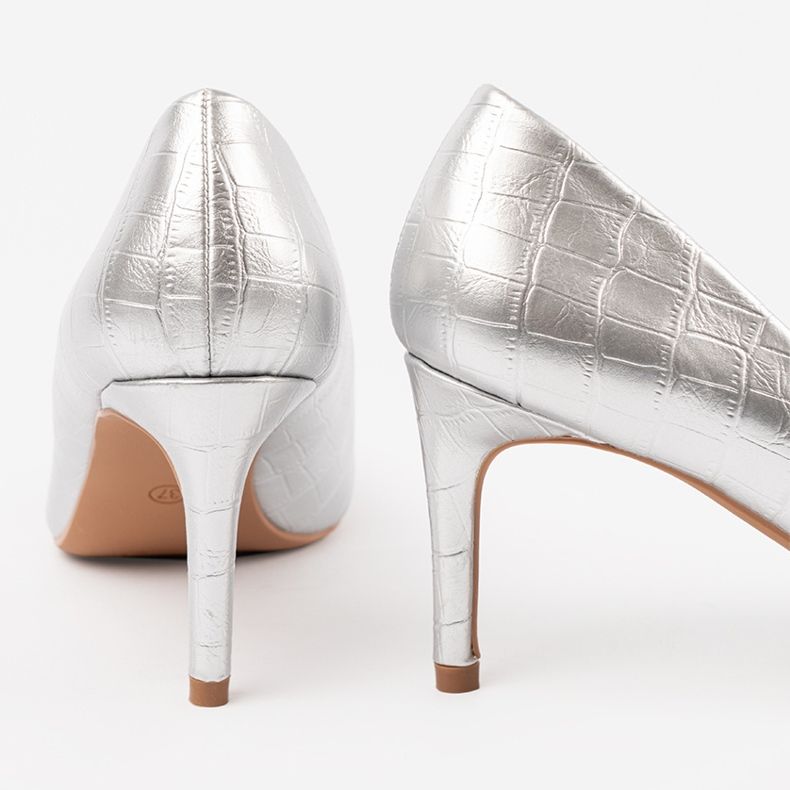 Seastar Srebrne ženske pumpe srebro 1