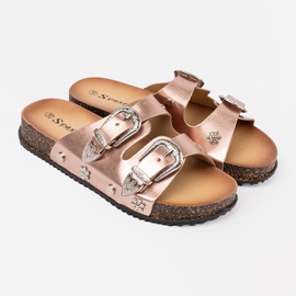 Seastar Ženske ružičaste zlatne boje u boji jakne ružičasta 1