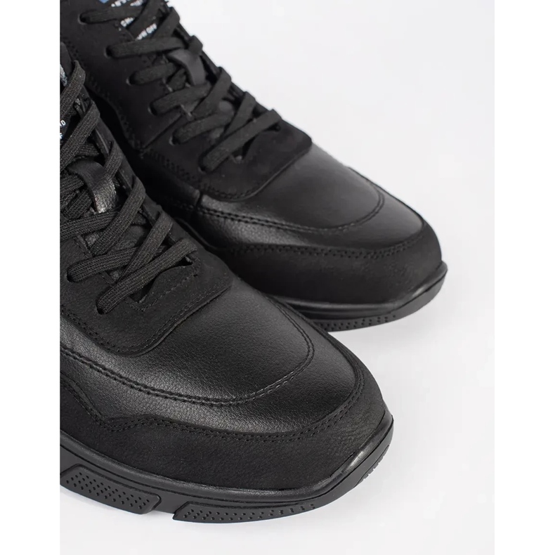 Crna čipka -up muškarci crno 2