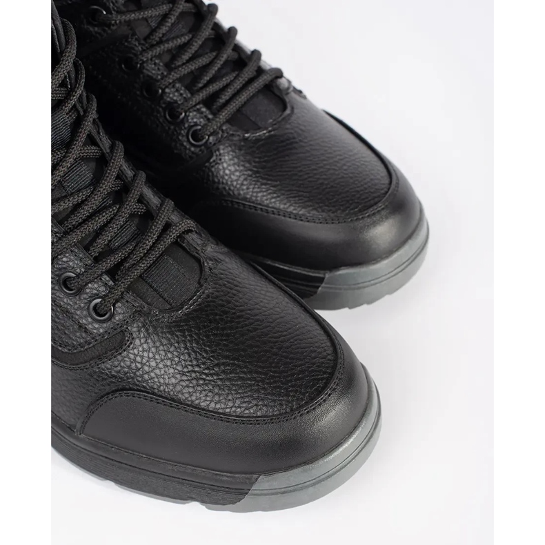 Visoko izolirane muške čizme crno 1