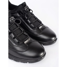 Crne sportske cipele niske tenisice crna 1